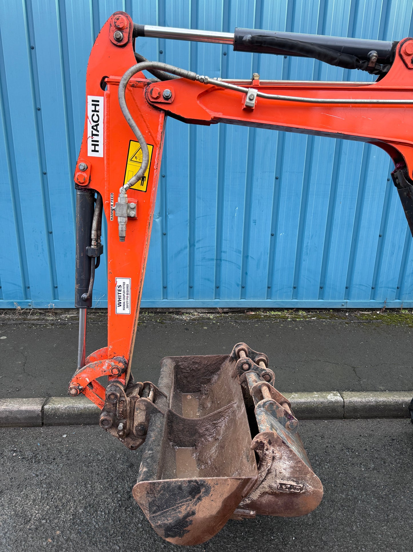 Hitachi ZX19u Mini Digger